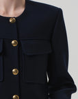 sophia jacket in navy