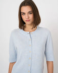 Short Sleeve Cashmere Cardigan