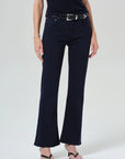 goldie kick flare in navy