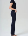 goldie kick flare in navy