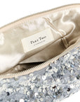 Sequin Clutch SILVER
