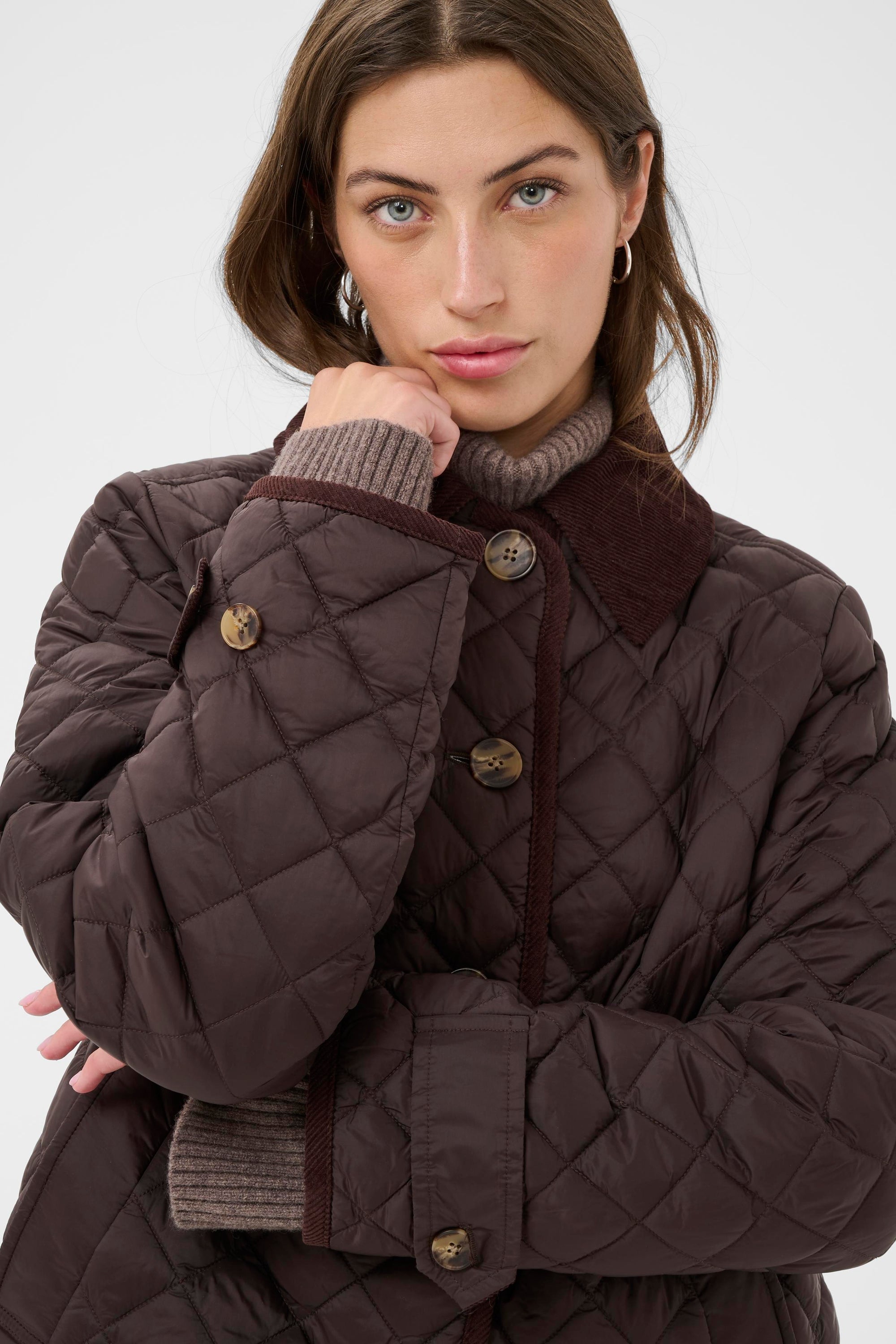 Laurana Coat - Chocolate