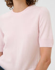 Natanya Crew Neck - Rose