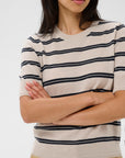 Natanya Crew Neck - Stripe