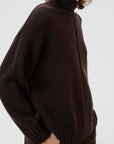 Lilye Sweater - Chocolate Brown