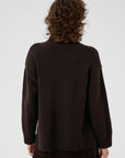 Lilye Sweater - Chocolate Brown
