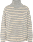 Lilye Stripe Sweater - Grey/Neutral