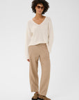 Atima Trouser - Silver Mink