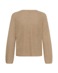Etrona Linen Blend Sweater - Silver Mink