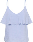 Brigita LinenTop - Blue