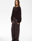 Manzi V Pullover - Ganache
