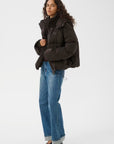 Roa Short Puffer - Ganache