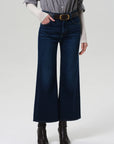 lyra wide leg crop in dakota (clean hem)