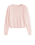 Brushed Cashmere Sweater - PINK