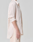 Kayla shirt in sherbet stripe