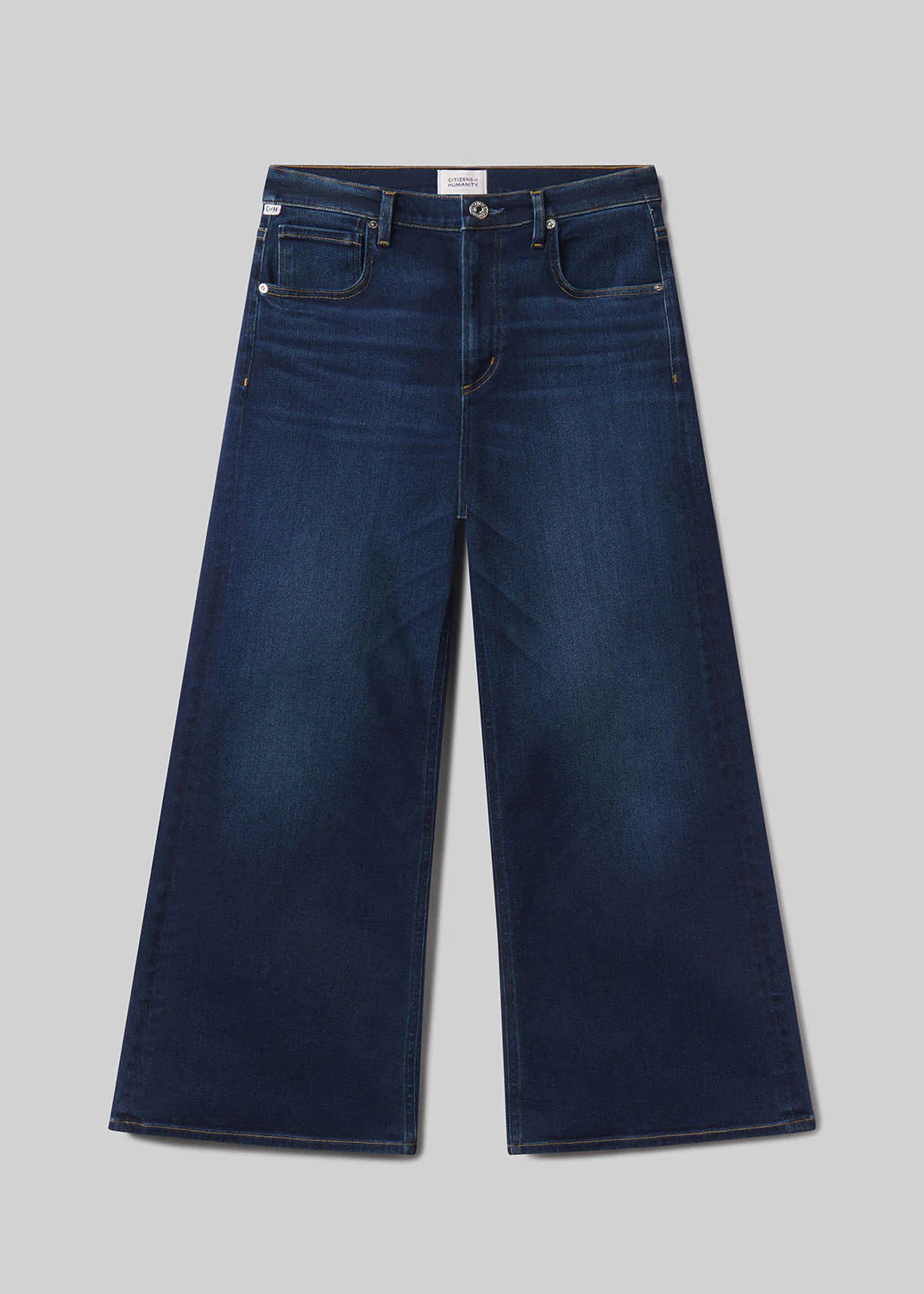 lyra wide leg crop in dakota (clean hem)