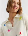 Star Collared Sweater