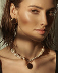 Blair Earrings - BROWN