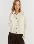 Cashmere Cable Cardigan