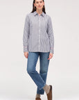 Stripe Shirt - Chocolate