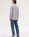 Stripe Shirt - Chocolate