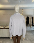 Funnel Neck Sweater - TAUPE - ONE SIZE