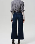 lyra wide leg crop in dakota (clean hem)
