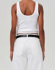 Faye Tank - White