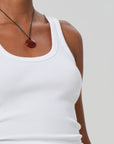 Faye Tank - White