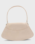 Ariel Suede Shoulder Bag - Soft Taupe