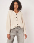 Chunky Cotton Cardi - Ivory