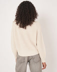Chunky Cotton Cardi - Ivory