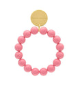 Mini Beads Flex Bracelet - Raspberry
