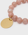 Flex Bead Bracelet - BLUSH MARBLE