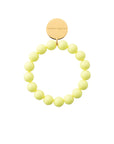 Flex Bead Bracelet - BUTTER YELLOW
