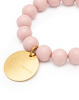 Flex Bead Bracelet - LIGHT ROSE