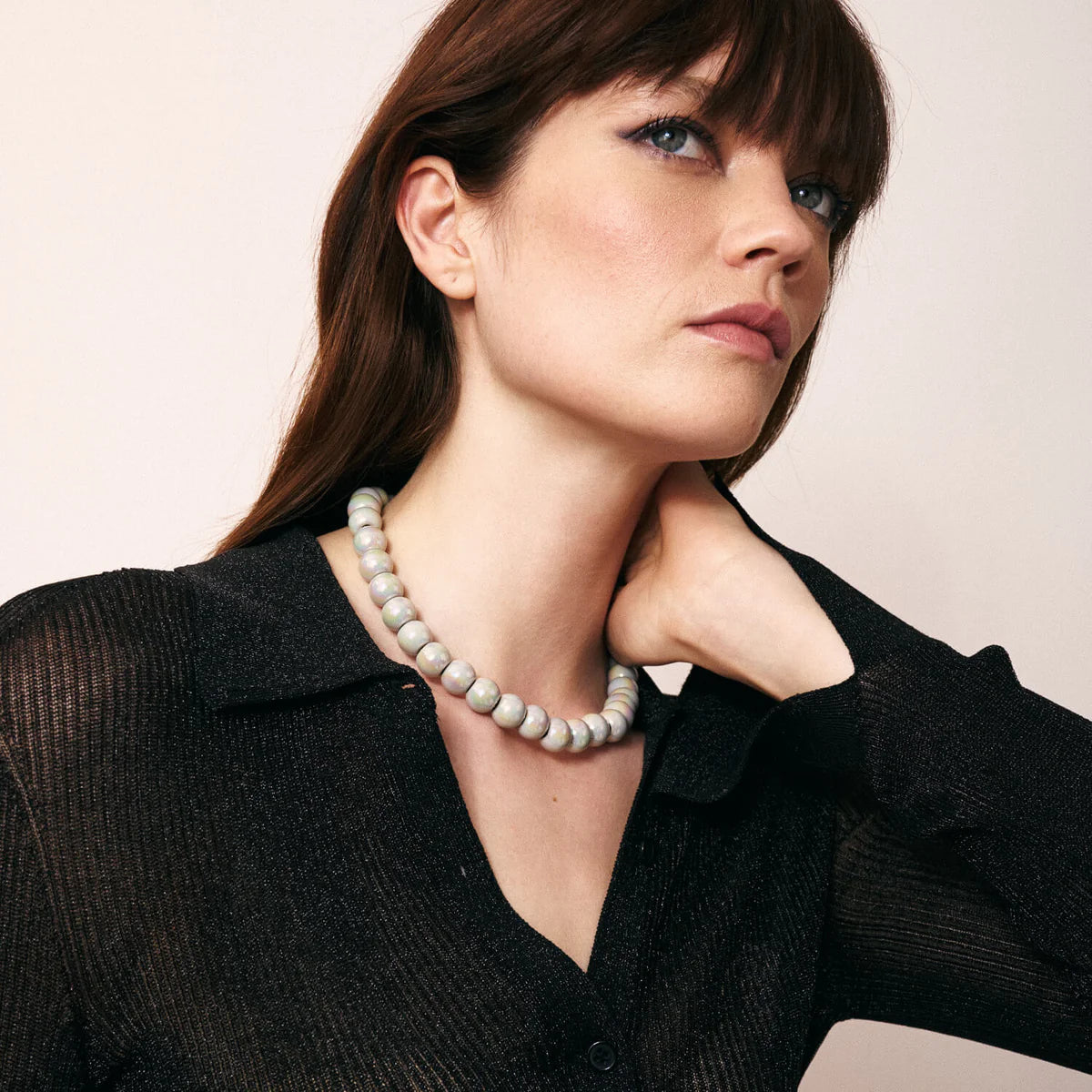 Mini Beads Irisdescent Necklace