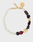 Winter Ibiza Necklace - Bordeaux