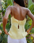 Nicola Camisole Top - Yellow