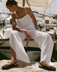 Lena Flared Trousers - Off White