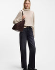 Falonso Cashmere Funnel Neck