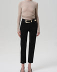 caia straight in plush black
