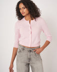 Cashmere Cardigan Crop