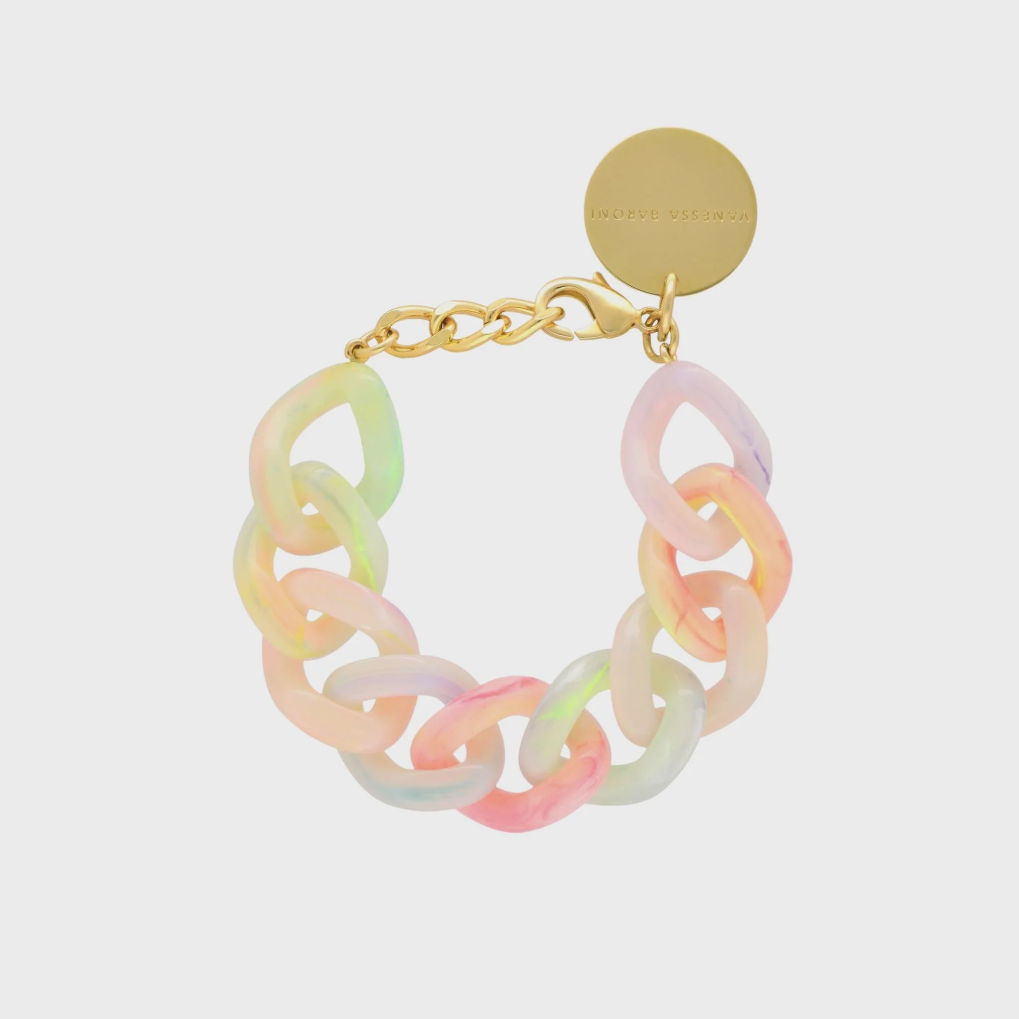 Chain Bracelet - Neon Rainbow