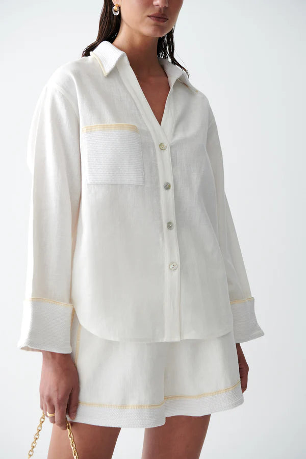 Elwood Shirt - French Linen
