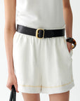 Pellier Shorts - French Linen