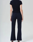 goldie kick flare in navy
