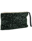 Sequin Clutch GREEN