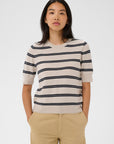 Natanya Crew Neck - Stripe