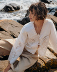 Anamaria Blouse - Whisper White